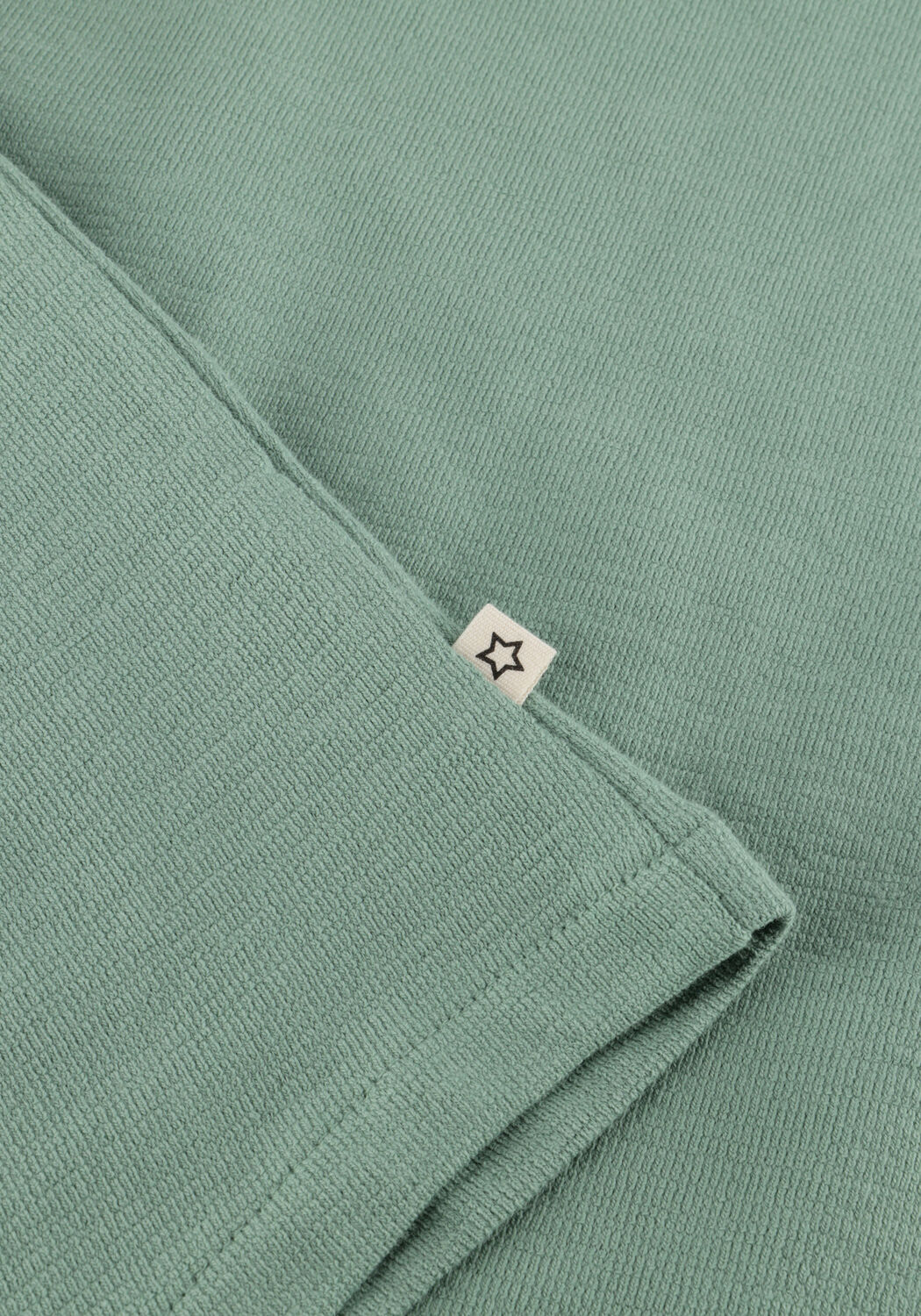 YOUR WISHES Haut TEXTURED JERSEY FRONT TIE SHIRT en vert - large