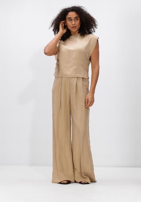DEVOTION PETAL Pantalons en beige - large