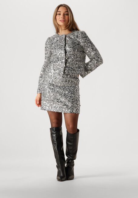 CO'COUTURE Mini-jupe BOUCLE CC SEQUIN MINI SKIRT en noir - large