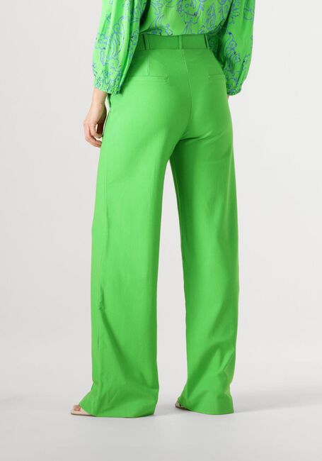 Groene JANSEN AMSTERDAM Wijde broek ABBY BROEK HVM 439 WIDE LONG - large