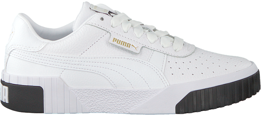 basket puma cali blanche et noir