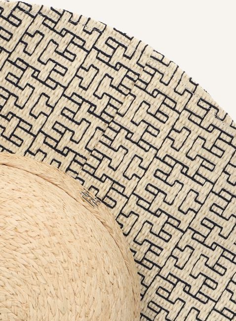 Beige TOMMY HILFIGER Hoed BEACH SUMMER STRAW HAT Beige TOMMY HILFIGER Hoed BEACH SUMMER STRAW HAT - large
