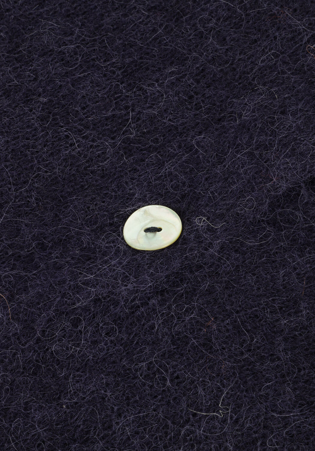 Donkerblauwe BY-BAR Vest LIV CARDIGAN - large