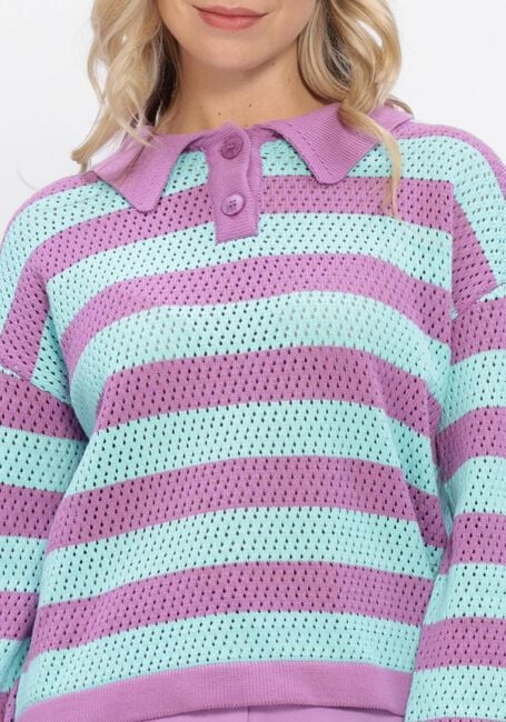 YDENCE Pull KNITTED TOP AGNES Lilas - large