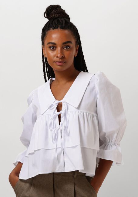 CO'COUTURE CO CRISP COLLOR BLOUSE Blouses en blanc - large