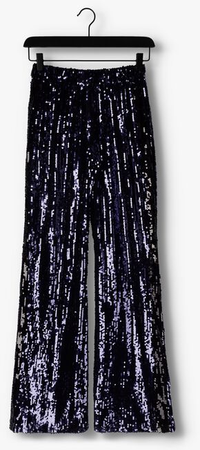 COLOURFUL REBEL Pantalon EMY SEQUINS FLARE PANTS en bleu - large