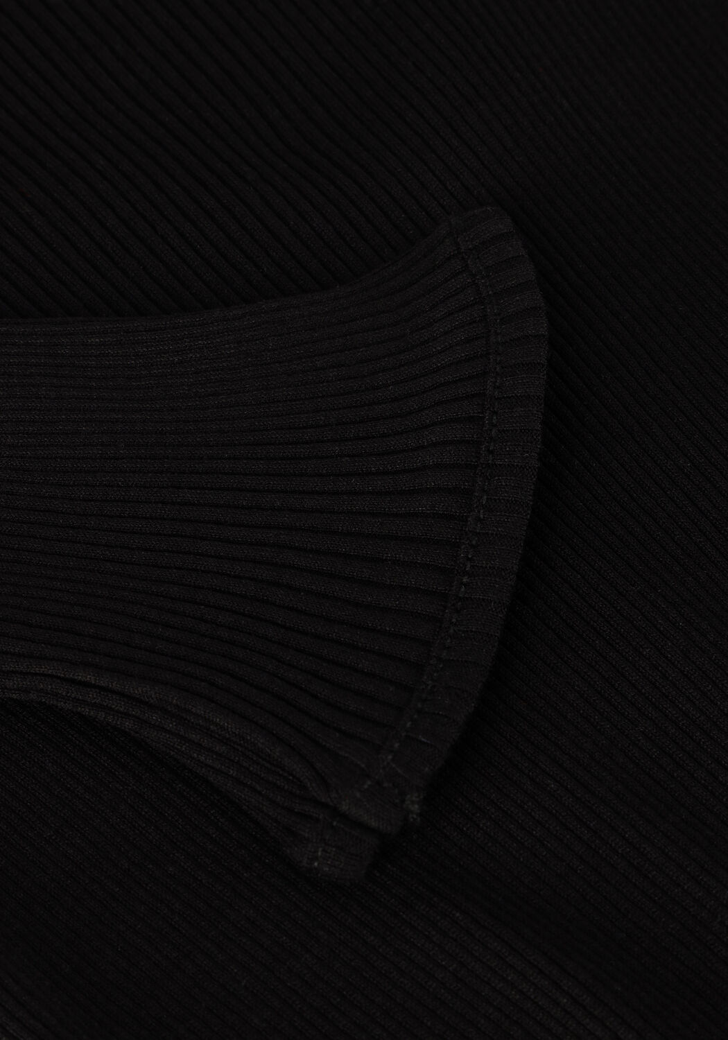 Zwarte ROSEMUNDE Coltrui SILK T-SHIRT W/ ROLLER NECK - large