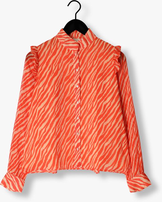 NOTES DU NORD Blouse GENNY RECYCLED SHIRT Corail - large