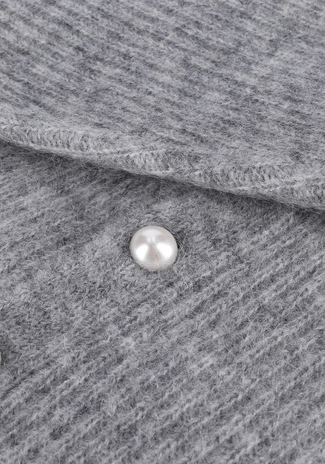 JUST FEMALE Spencer FINE VEST Gris clair - large