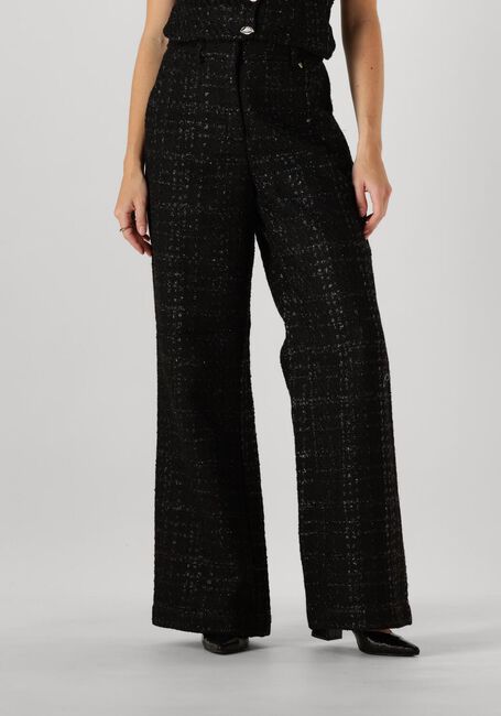 FABIENNE CHAPOT Pantalon REMI TWEED TROUSERS en noir - large