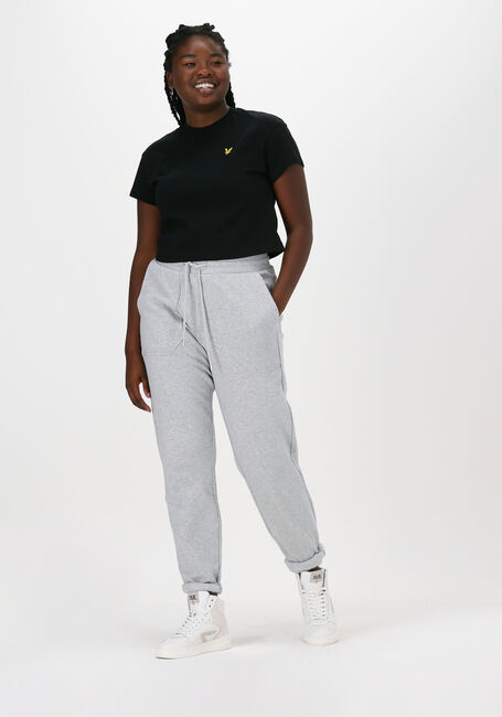 Zwarte LYLE & SCOTT T-shirt CROPPED T-SHIRT - large