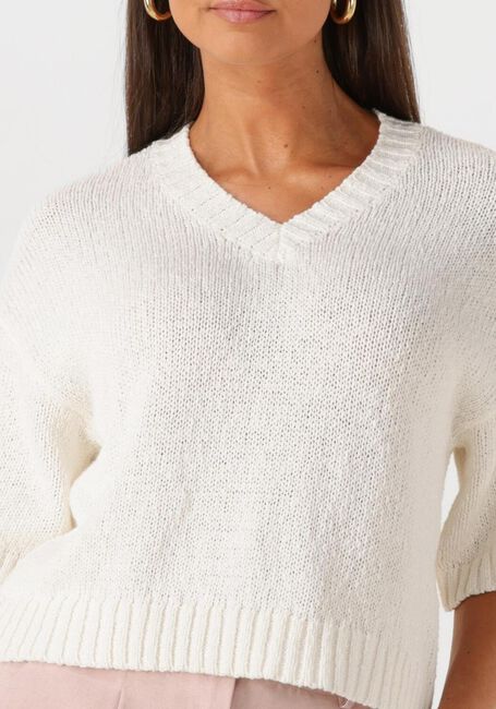 Witte MSCH COPENHAGEN Trui MSCHHANNALIE 2 4 V PULLOVER - large