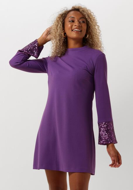 ANA ALCAZAR Mini robe DRESS MORDERN PURE en violet - large