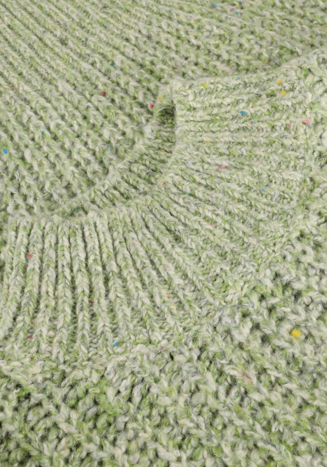 ANOTHER LABEL Pull DYLAN KNITTED PULL en vert - large