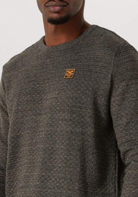 Zwarte PME LEGEND Trui COTTON MOULINE - large