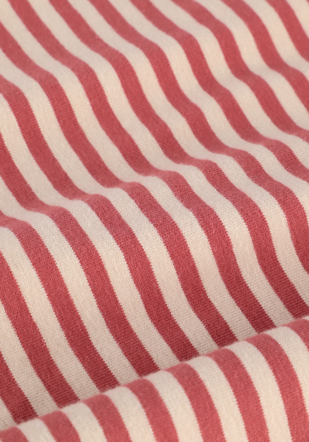 Rode SELECTED MEN T-shirt SLHRELAXBUTCH STRIPE SS O-NECK - large