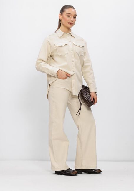 Beige MY ESSENTIAL WARDROBE Wide jeans LOUIS MW157 HIGH WIDE - large