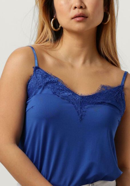 Blauwe CC HEART Top LACE TOP - large