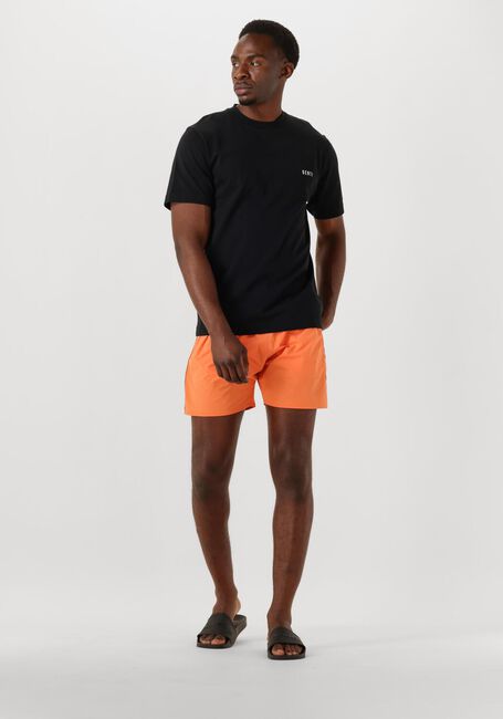 BOSS BLACK Shorts de bain ICONIC en orange - large