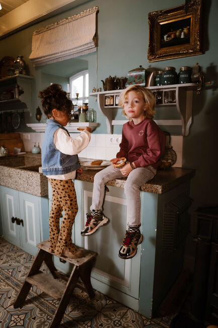 Zand DAILY7  T-SHIRT LONGSLEEVE FANCY TAPE Zand DAILY7  T-SHIRT LONGSLEEVE FANCY TAPE - large