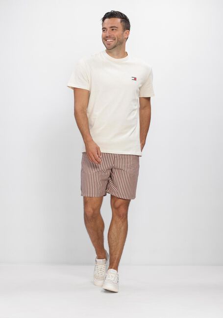 TOMMY JEANS T-shirt TJM REG BADGE TEE EXT Blanc - large