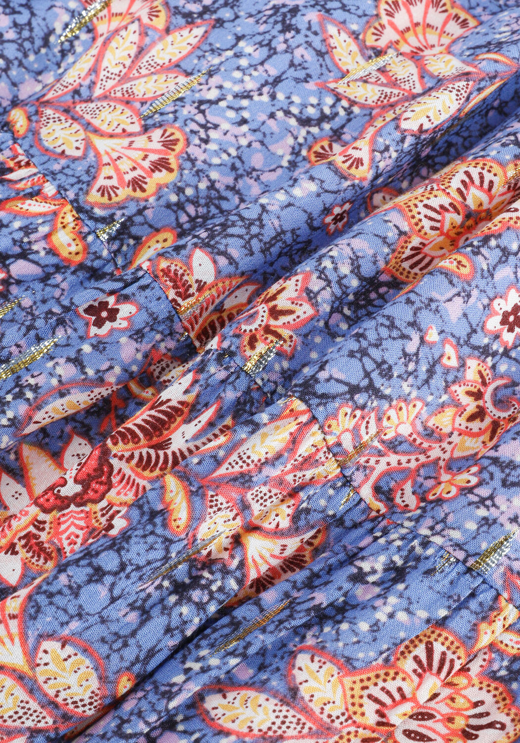 Blauwe SUNCOO Minirok FANCY - large