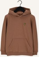Bruine LYLE & SCOTT Trui CLASSIC OTH HOODY FLEECE Bruine LYLE & SCOTT Trui CLASSIC OTH HOODY FLEECE - medium