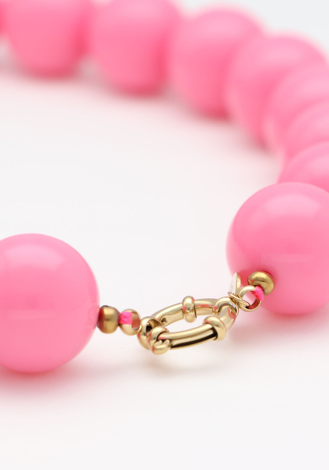 Roze BONNIE STUDIOS Sieraad WILMA NECKLACE - large