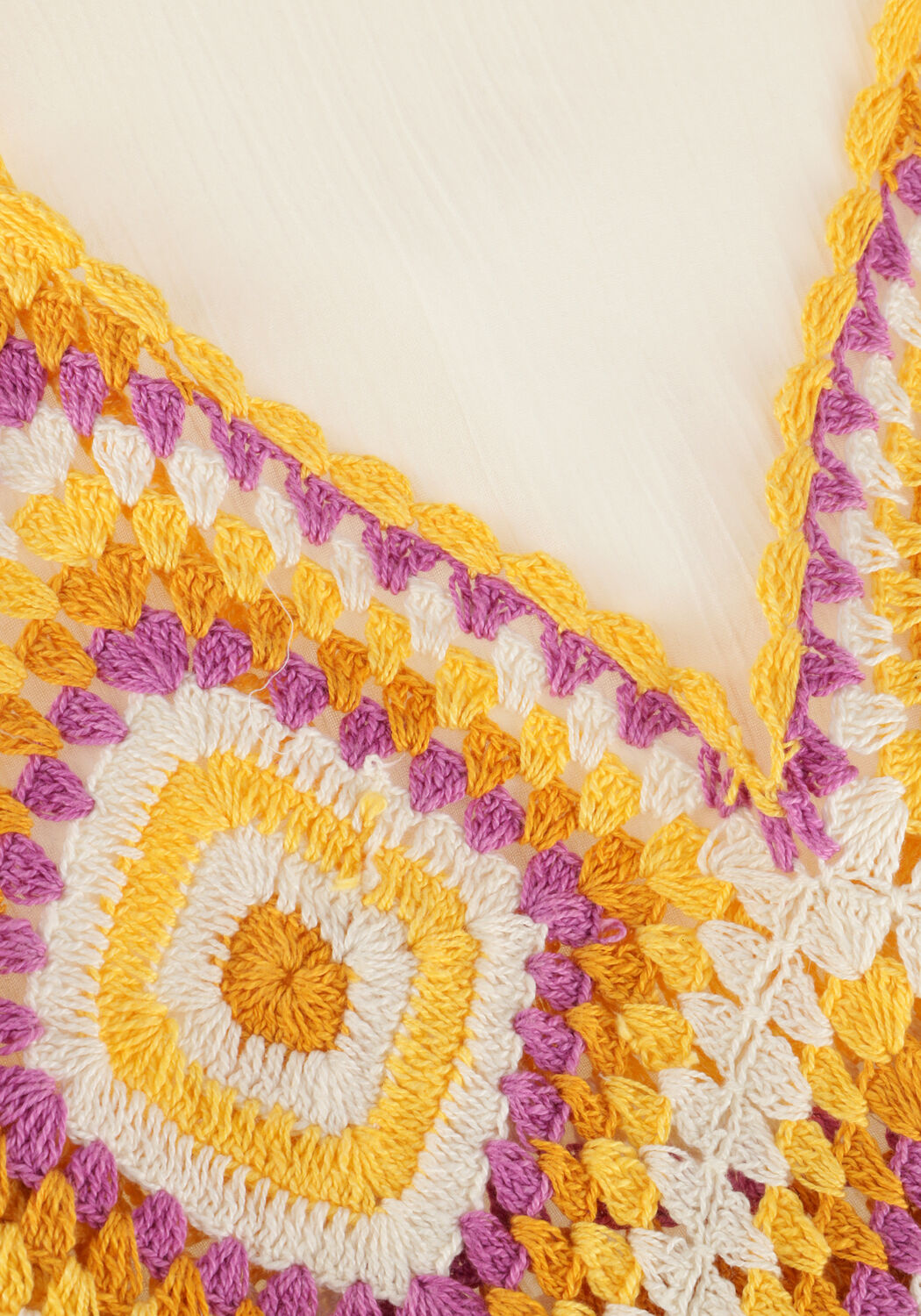 Witte LOUIZON Maxi jurk DUNPHY - large