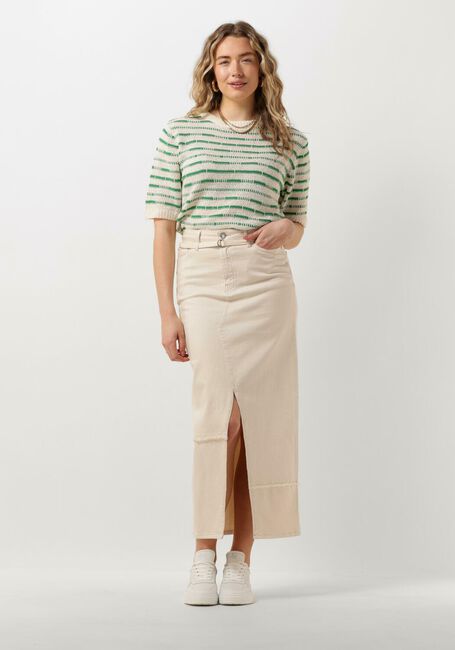 Gebroken wit SUMMUM Midirok DENIM SKIRT COMFI COTTON TWILL Gebroken wit SUMMUM Midirok DENIM SKIRT COMFI COTTON TWILL - large