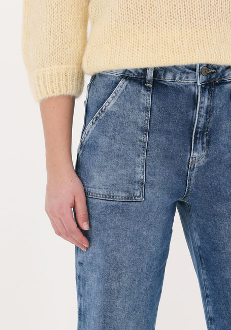 Blauwe BY-BAR Mom jeans SMILEY PANT NRX - large