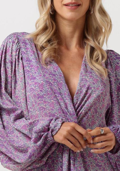 SISSEL EDELBO Mini robe WENDY SHORT DRESS Lilas - large