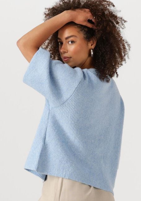 Lichtblauwe MODSTRÖM Vest NOEMD CARDIGIAN - large
