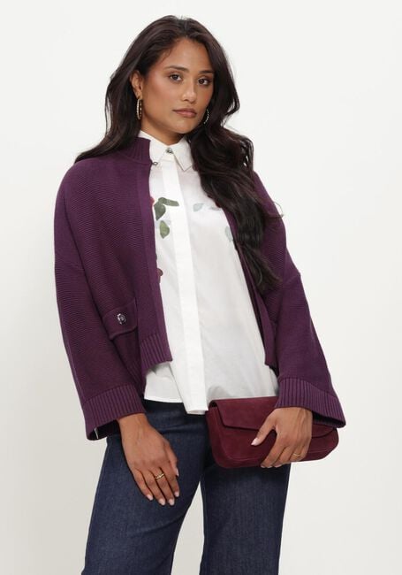 Paarse CAROLINE BISS Vest 4203 - large