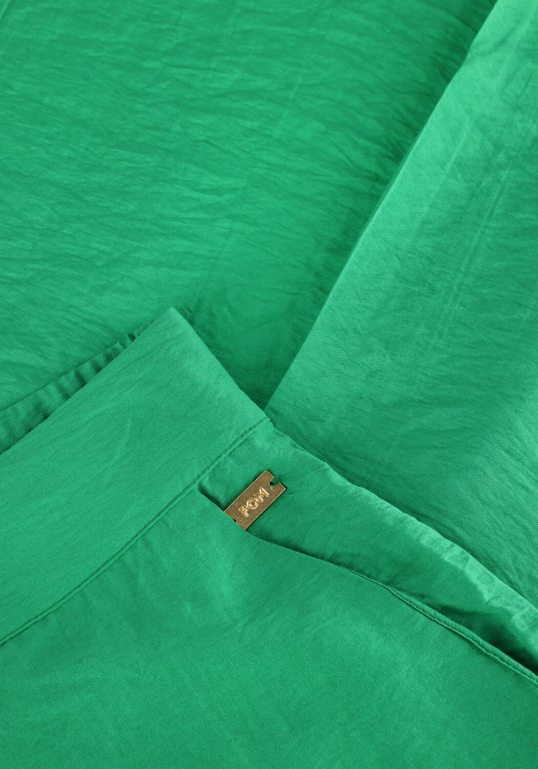 POM AMSTERDAM Pantalon large LUSH GREEN PANTS en vert - large