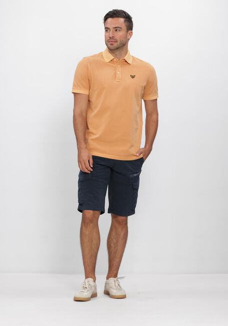 PME LEGEND Polo SHORT SLEEVE POLO PIQUE GARMENT DYED TAILWING en orange - large