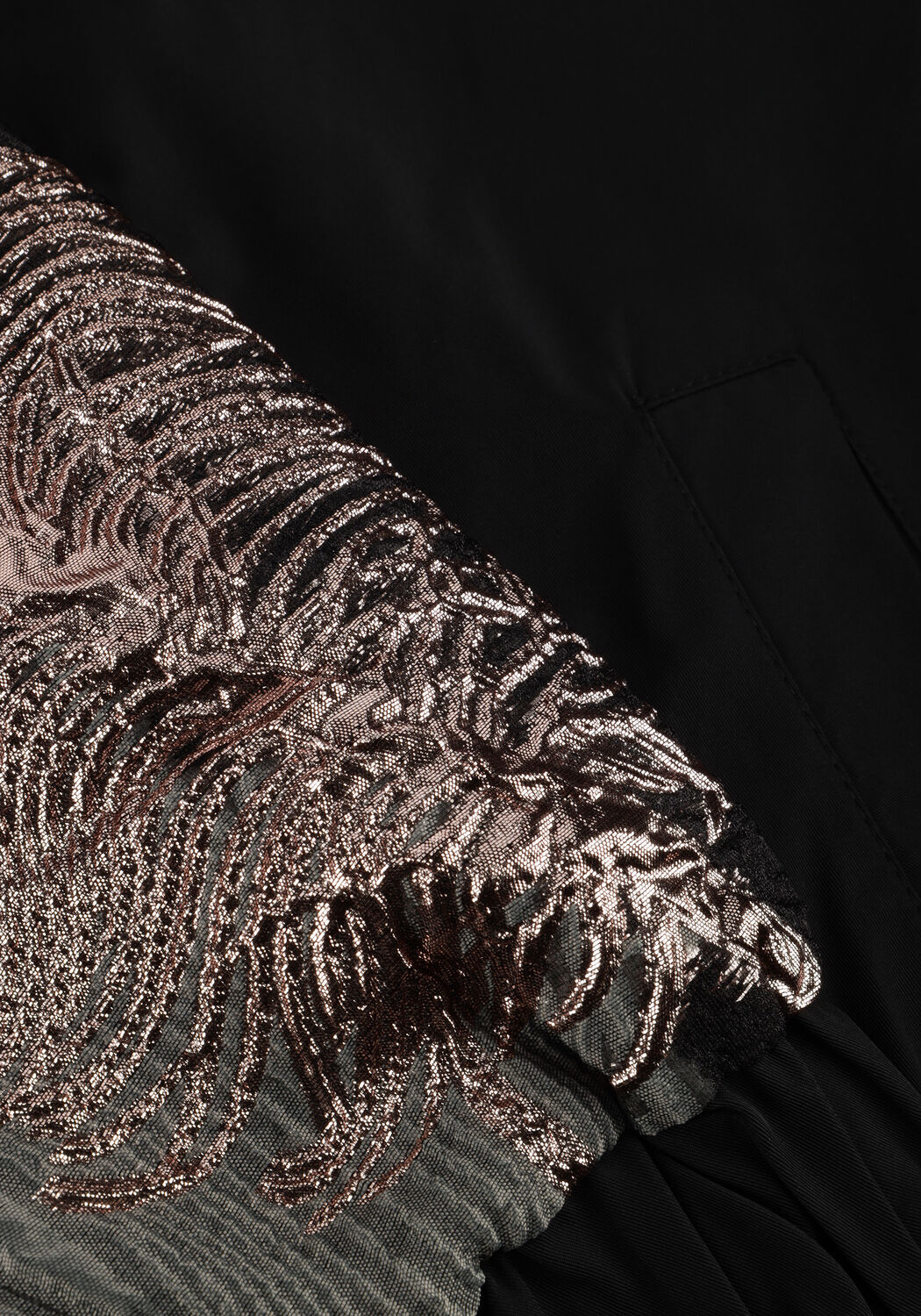 Multi SUMMUM Blazers BOMBER JACKET LEAVES JACQUARD - large