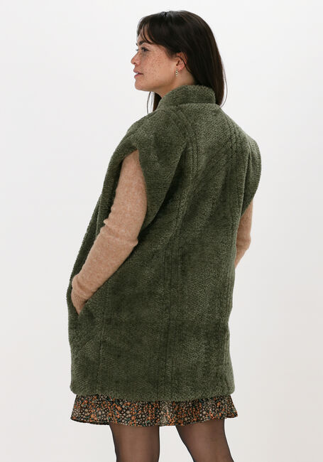 Groene ANOTHER LABEL Bodywarmer UNNI VEST - large