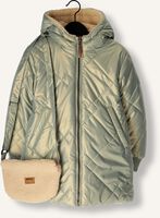 Mint NONO Gewatteerde jas BETTY REVERSIBLE HOODED MID LONG JACKET + BAG Mint NONO Gewatteerde jas BETTY REVERSIBLE HOODED MID LONG JACKET + BAG - medium