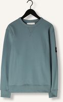 CALVIN KLEIN Chandail BADGE CREW NECK en bleu CALVIN KLEIN Chandail BADGE CREW NECK en bleu - medium