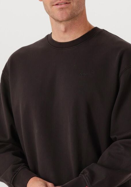 LEVI'S Pull AUTHENTIC CREW en noir - large