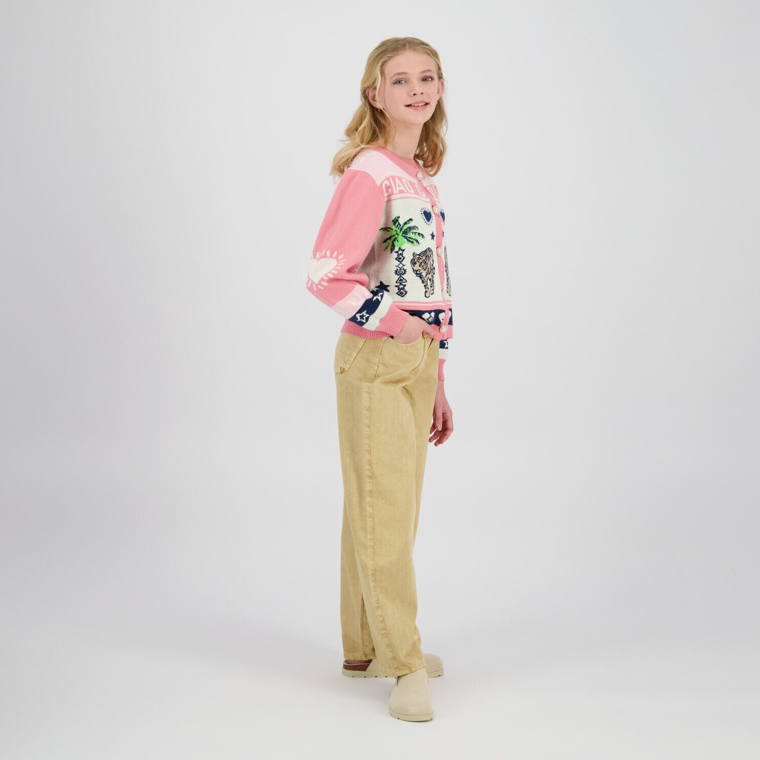 VINGINO Gilet MANDIE Rose clair - large