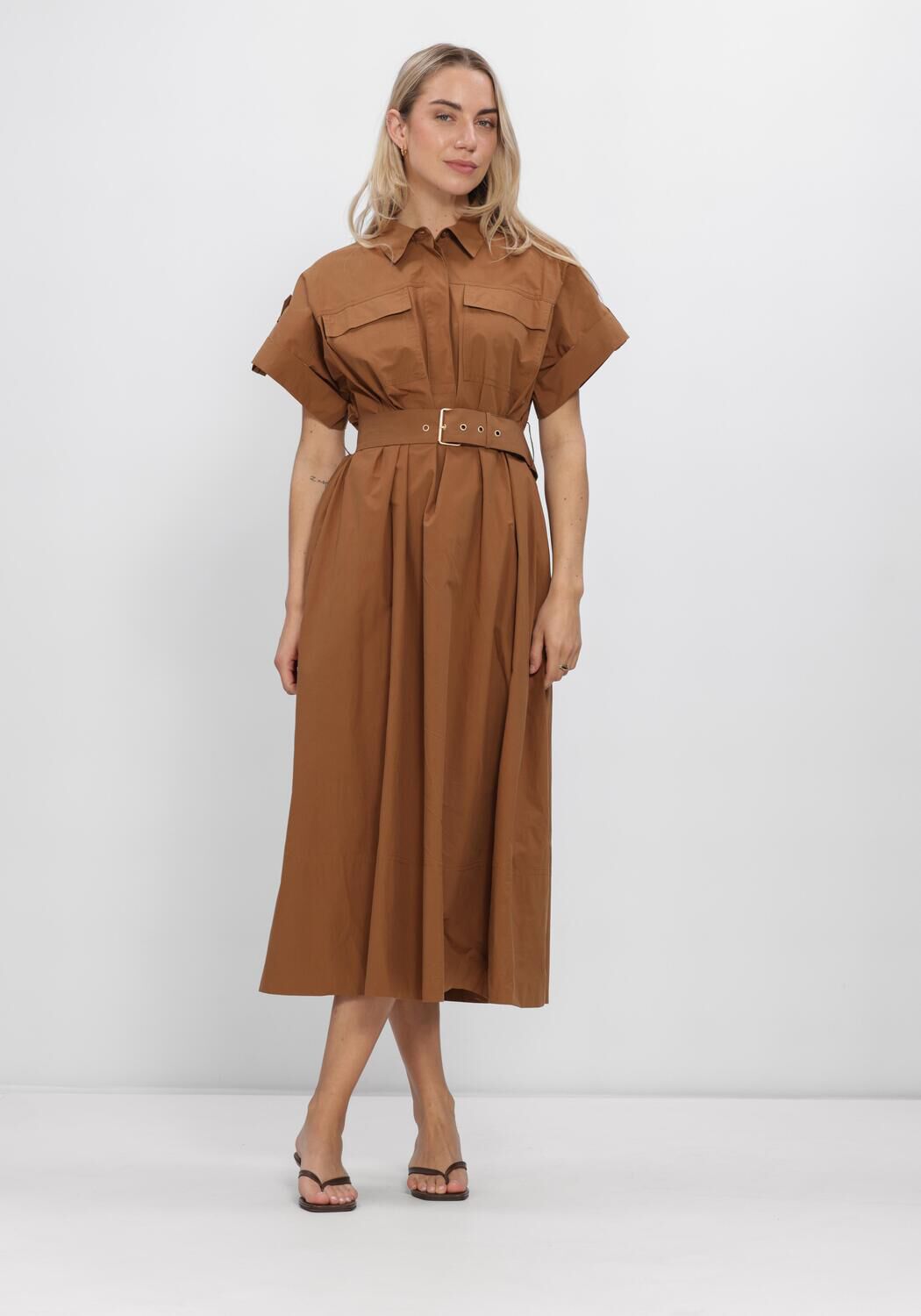 SUNCOO Mini robe CRISTAL en marron - large