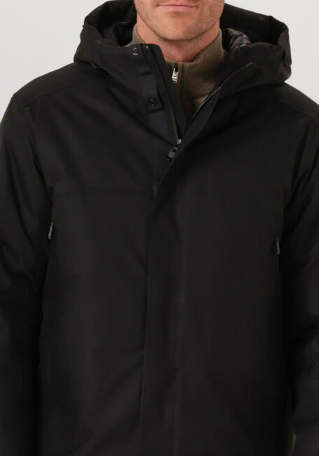 Zwarte BOSS GREEN Jassen OW_HEXATECH PARKA - large