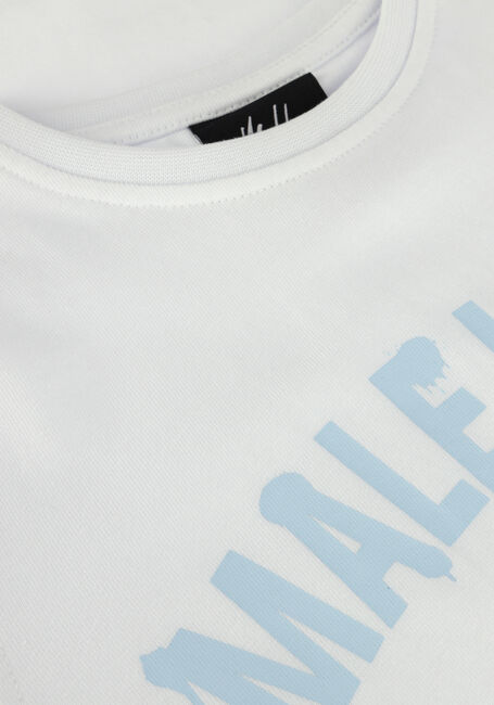 MALELIONS Polo PAINT T-SHIRT Bleu clair - large