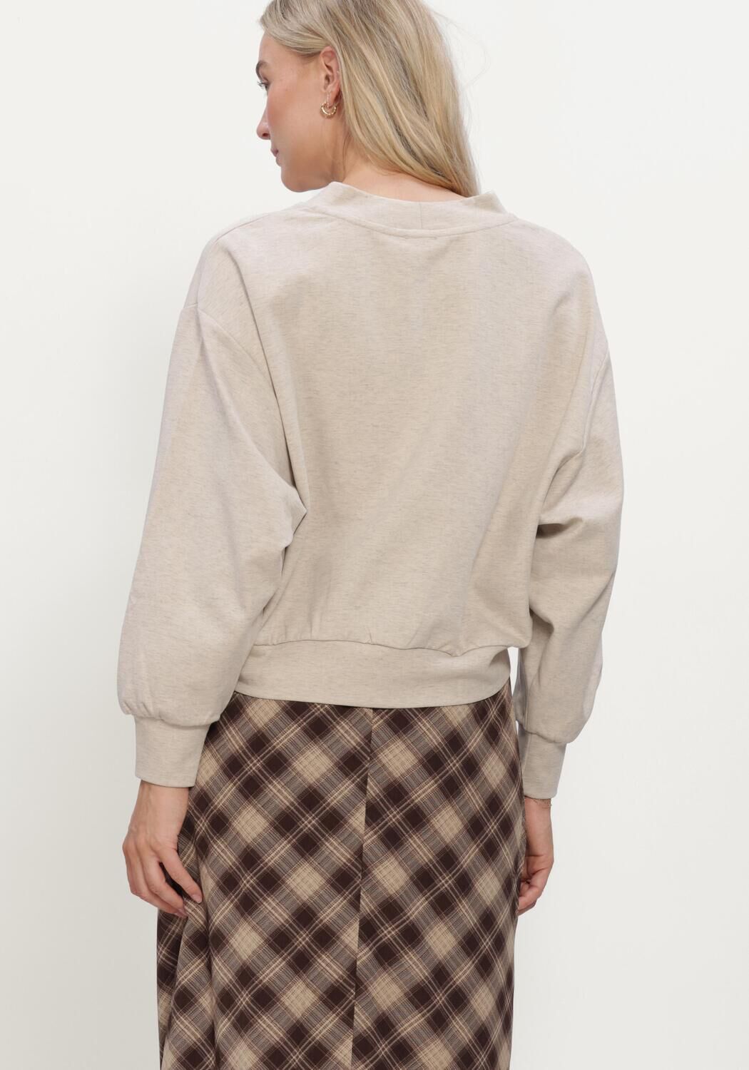 AIMEE THE LABEL KAAPSTADW6 SWEATER Pulls & Gilets Sable - large
