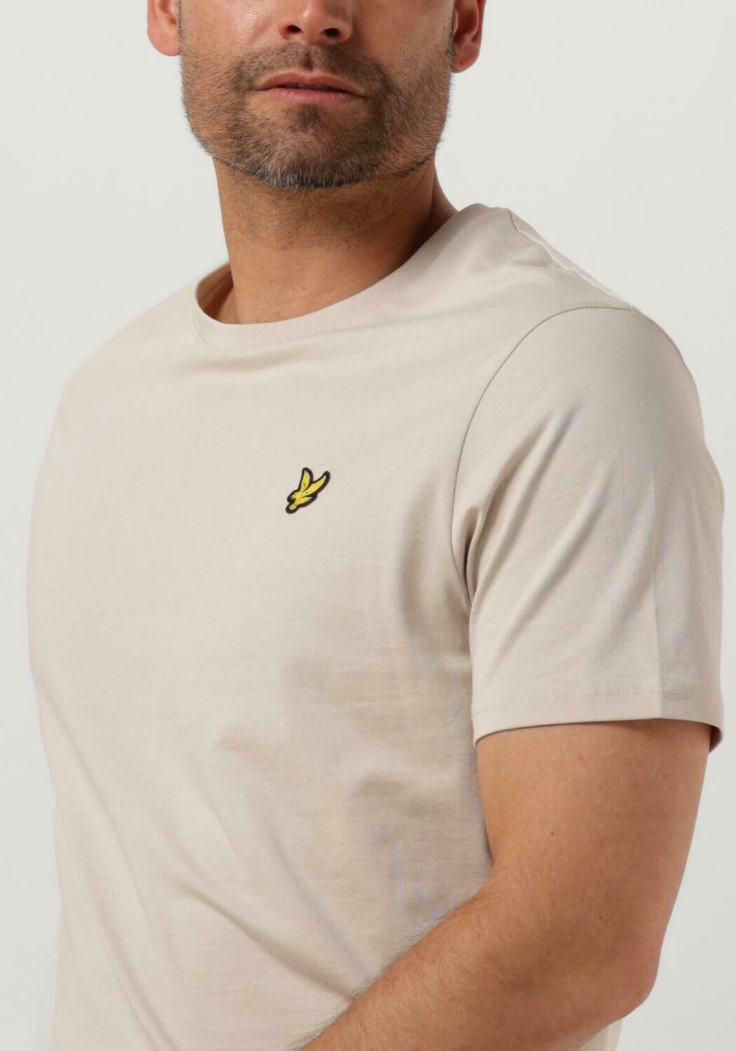 Beige LYLE SCOTT T shirt PLAIN T SHIRT Omoda