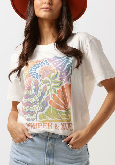 HARPER & YVE T-shirt ARTY-SS Blanc - large