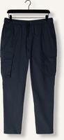 PURE PATH Pantalon cargo CARGO PANTS WITH CORDS Bleu foncé PURE PATH Pantalon cargo CARGO PANTS WITH CORDS Bleu foncé - medium