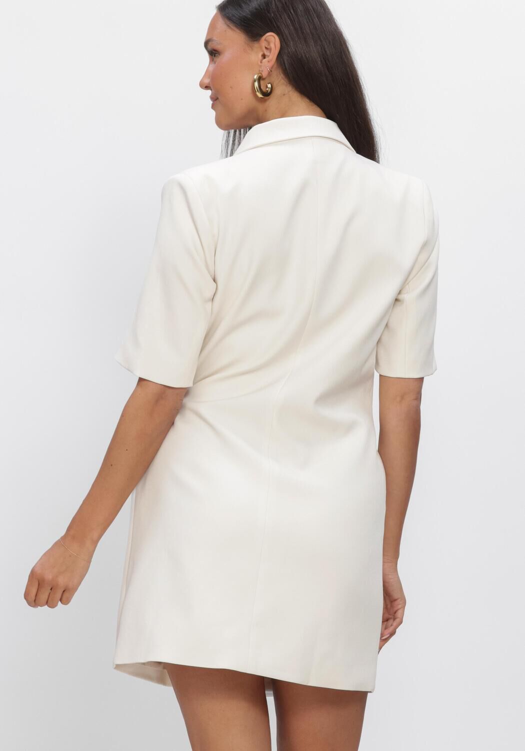 YDENCE DRESS HAZEL Robes &Eacute;cru - large